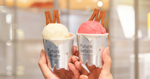 分子藥局開到台北了！最美藥局「分子藥局」未來冰淇淋初登場，免費試吃「整包膠原蛋白」櫃姐都搶去朝聖。
