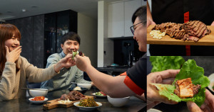 想在家品嚐水梨醬烤牛小排嗎？LG廚房家電滿足你的味蕾，就讓韓廚到我家開煮，一秒把你家變成人氣韓式餐廳。