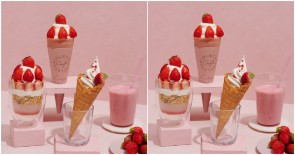 刷新草莓甜點必吃榜！日本「gelato pique café草莓季」，鋪滿滿「大湖草莓可麗餅」、不加一滴水「草莓奶昔」草莓控開動。