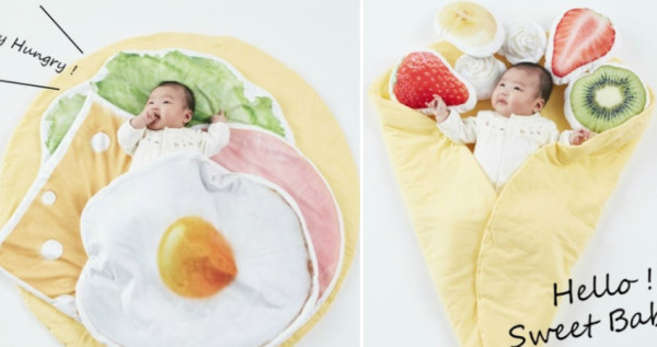 根本捨不得吃！日本超萌「可麗餅睡毯」來報到，毛孩和小孩瞬間變成美味配料，價格不低仍人氣爆棚。
