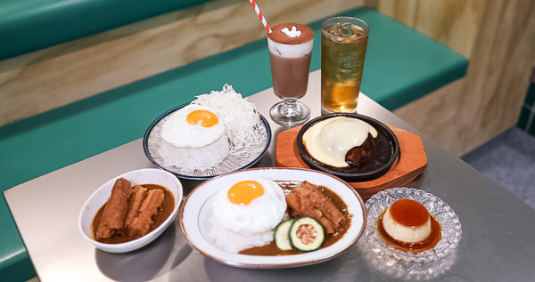 會牽絲的日本漢堡排！台北大巨蛋餐廳推薦「嘎哩奔」菜單超濃熟成咖哩必吃，大阪阿嬤祖傳秘方是什麼滋味。