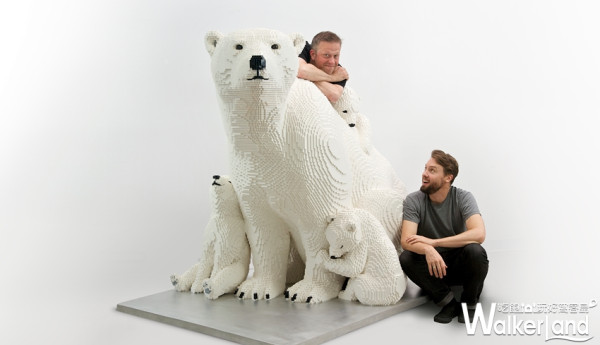 全台瘋樂高，大、小朋友寒假必看展覽之一「Sean Kenney- Nature Connects 大動物奇積」。