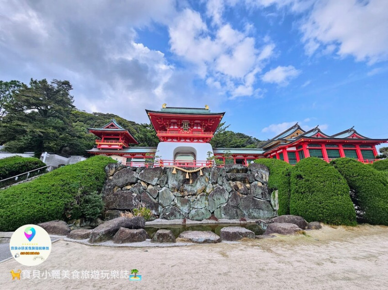 日本[旅遊]日本 山口縣 下關 赤間神宮 外型有如龍宮般的造型 大大吸引路過民眾的目光~