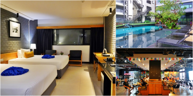 泰國普吉島 Dara Hotel飯店，平日低價，普吉市中心接近的經濟住宿，附泳池與早餐。