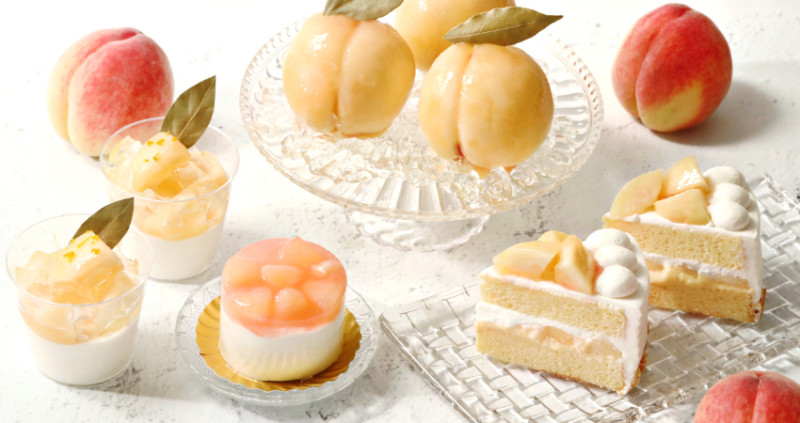 幸福感爆炸！日本法式甜點店「PÂTISSERIE PINÈDE」推夏季限定水蜜桃甜點季，超擬真的水蜜桃造型蛋糕忍不住想咬一口。